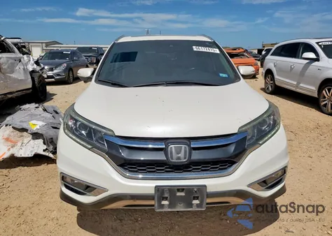 2015 Honda Cr-V Touring z USA, uszkodzony, nr VIN 5J6RM4H9XFL126986